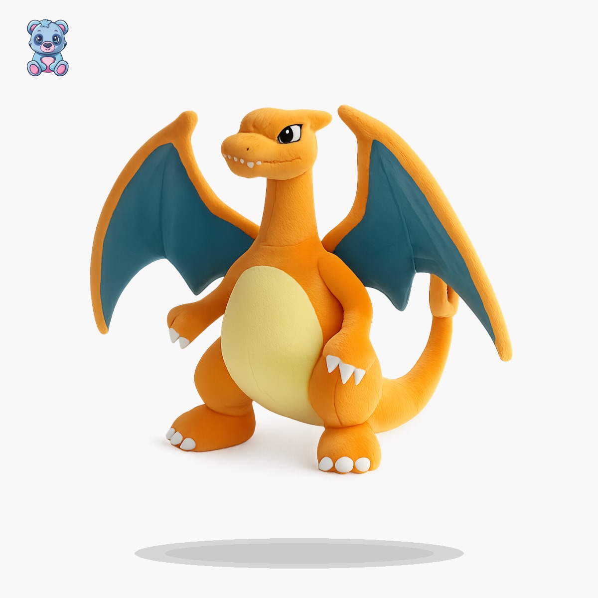 Peluche Pokemon Dracaufeu 30cm custom