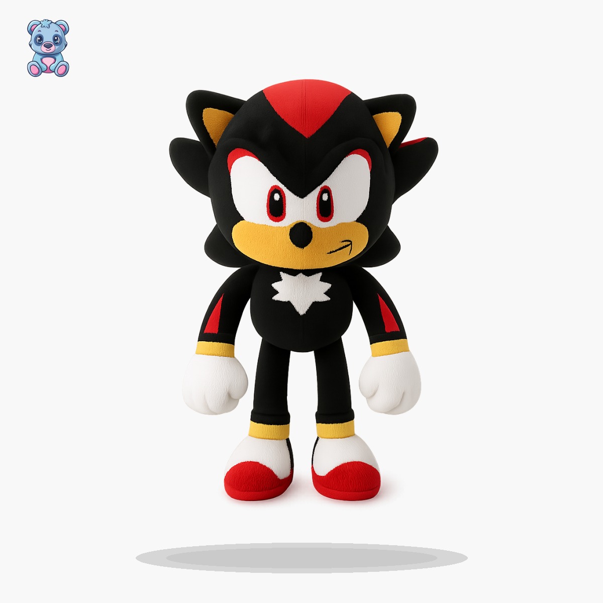 Peluche Sonic Shadow 30cm custom